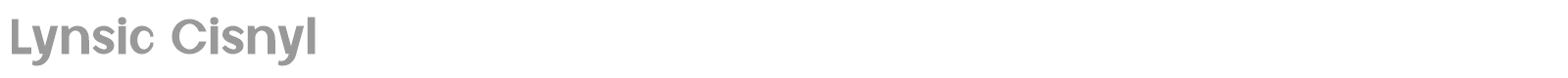 Lynsic Cisnyl font preview